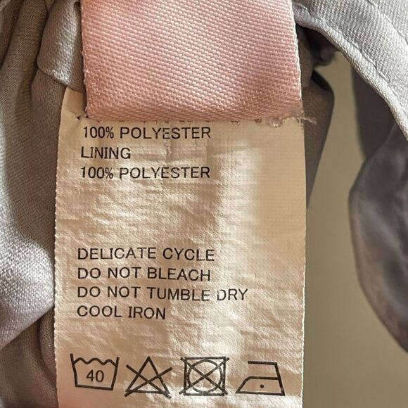 KaufmanFranco One Shoulder gray asymmetrical top small. NWT - Picture 7 of 10